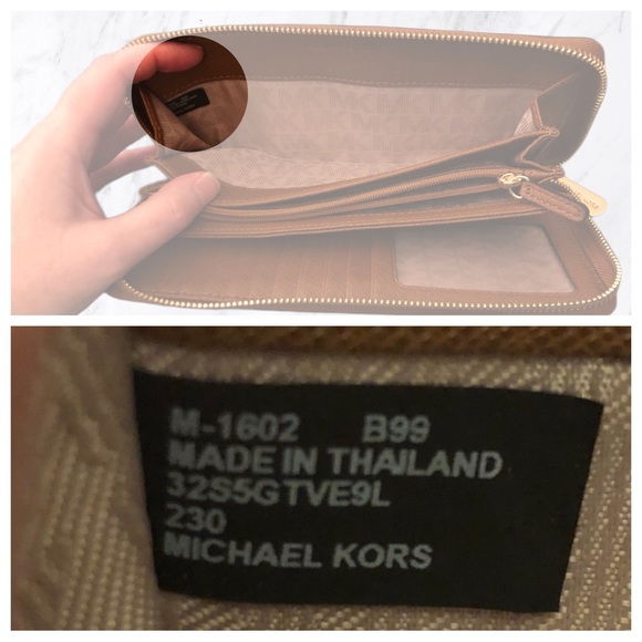 MICHAEL KORS Cross Grain Leather Continental Zip Around Accordion Wallet - Picture 11 of 14